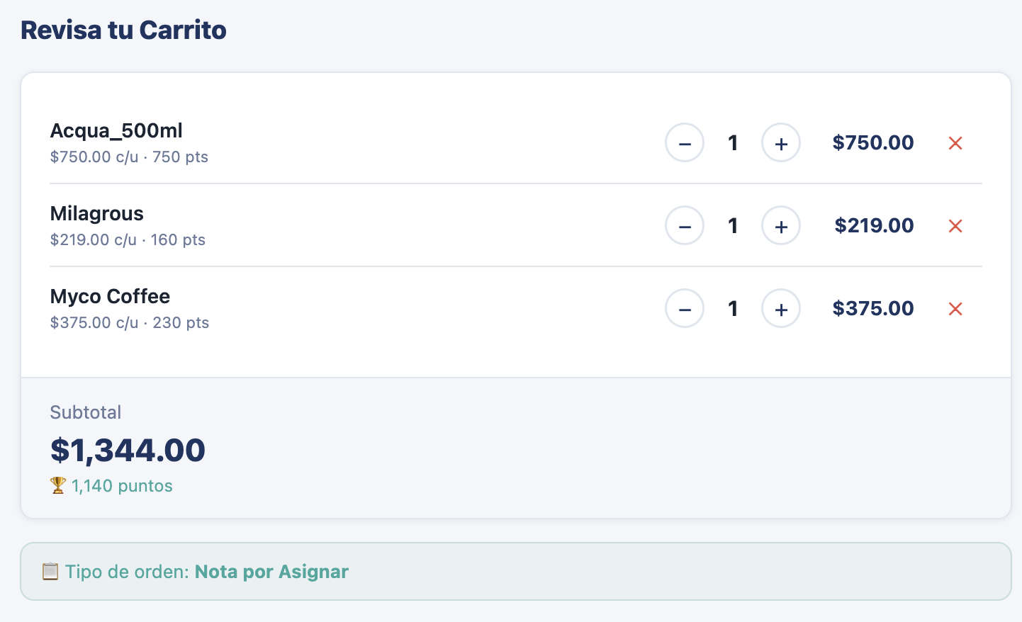 Revisa carrito